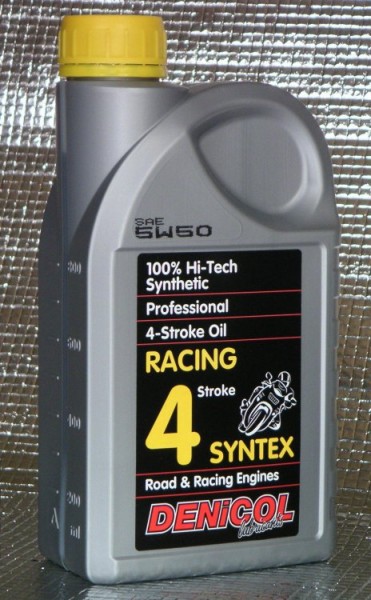 RACING 4 SYNTEX 5W50 - 1L MOTOROVÝ OLEJ DENICOL